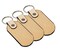 Blank Leather Keychains with Colored Edges – DIY Custom Key Fobs -10 Pack